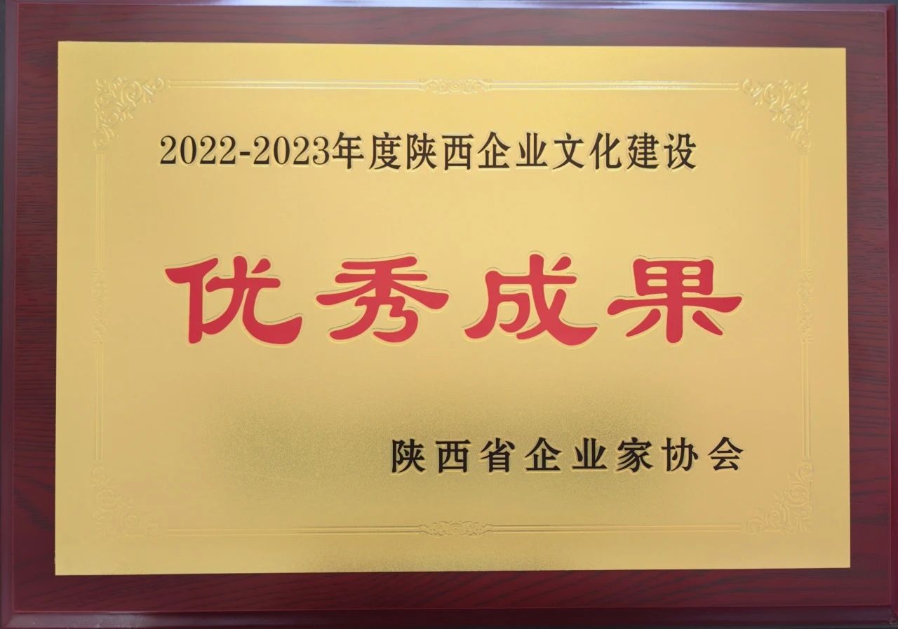【集团资讯】秦川集团获在线买世界杯平台(中国)网页版入口建设大奖